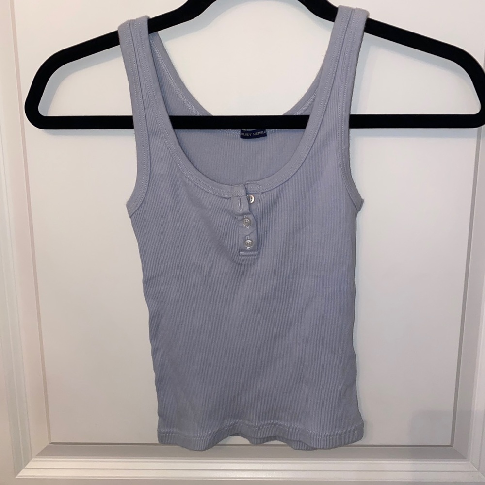 Blue Brandy Melville Tank Top